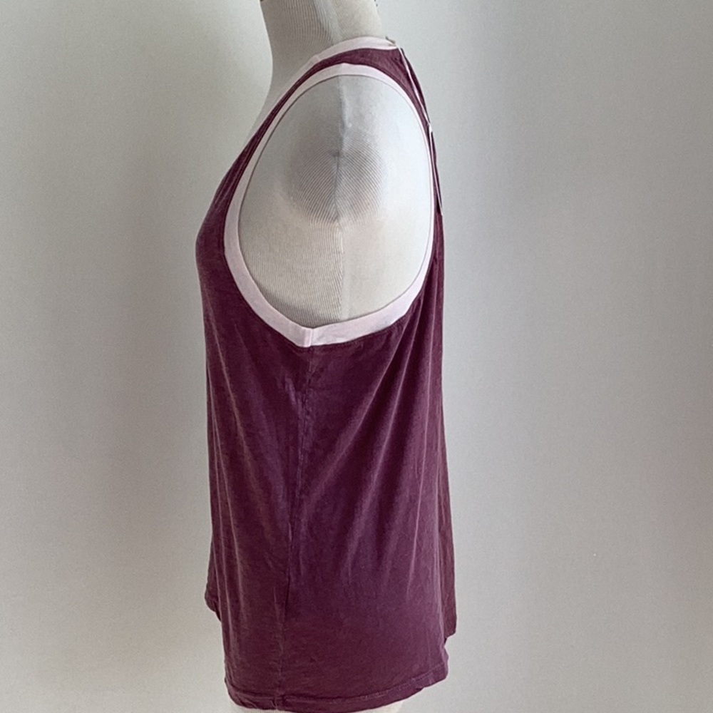 Sundry Layered Look Racer Back Tank Top - Picture 3 of 4